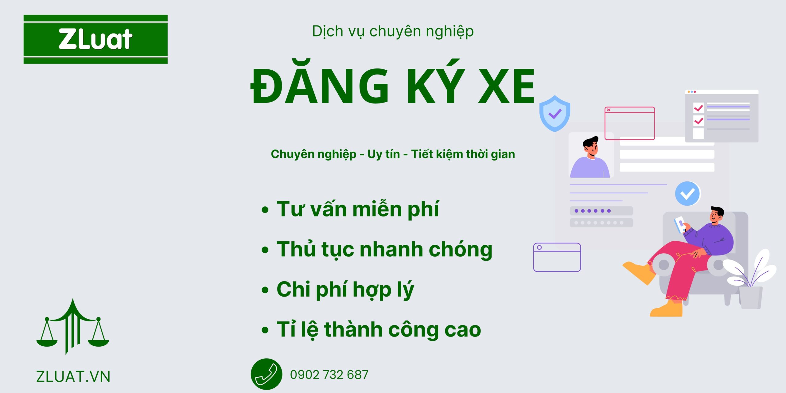 Gói dịch vụ Đăng ký sang tên xe máy, xe ô tô,… địa điểm xã Bình Hưng, Thành phố Hồ Chí Minh<br><br> - Ảnh 1
